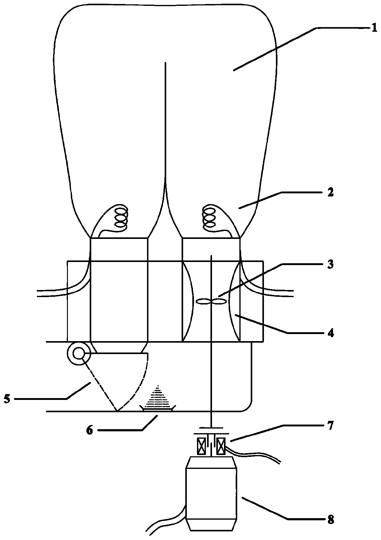 A soft closed-circuit cycle dust explosion simulation test device and its application method