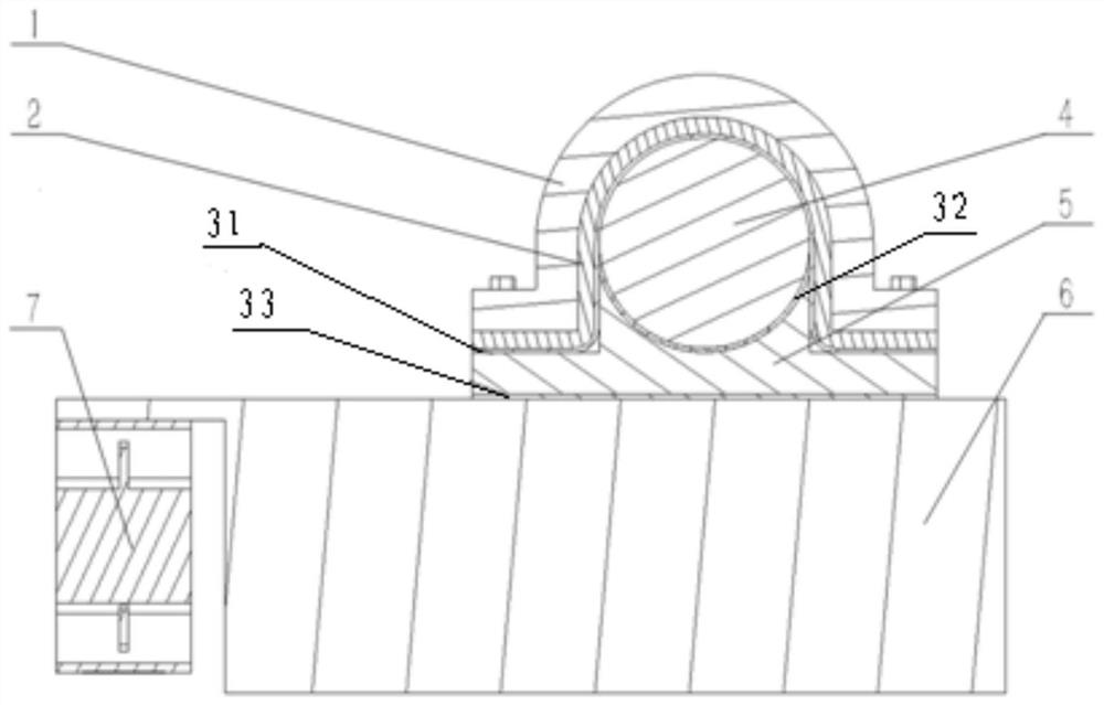 A power amplifier module cooling device and radar