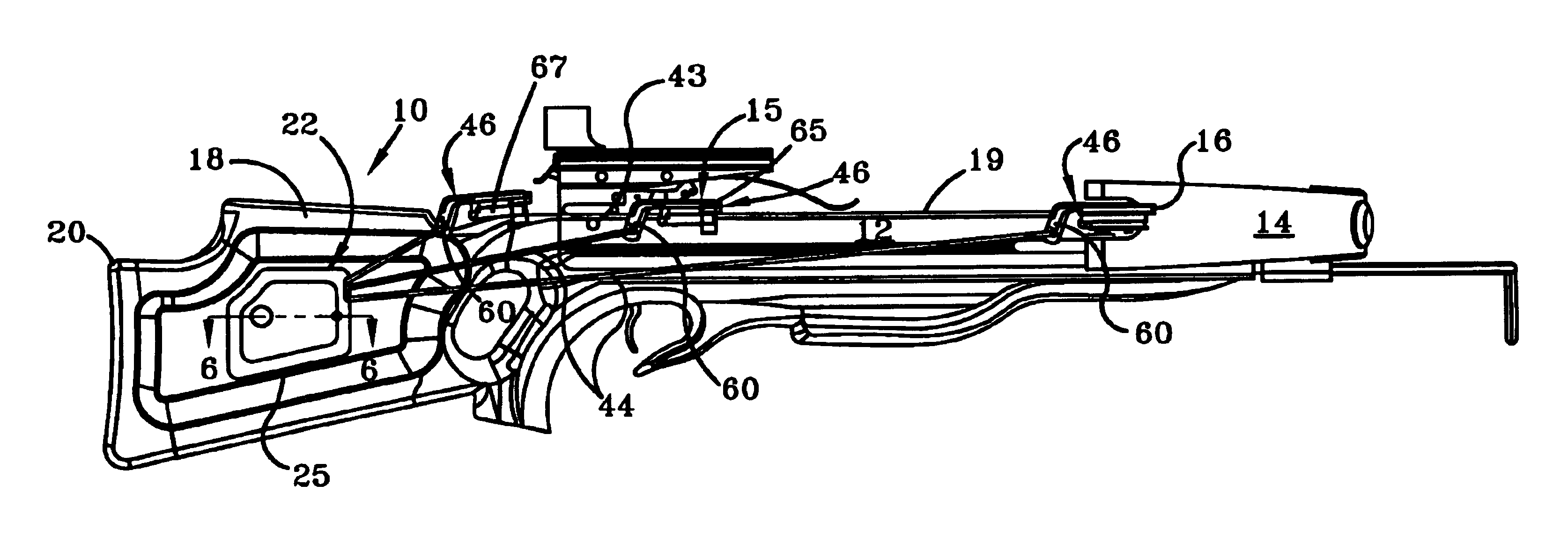 Crossbow bowstring drawing mechanism