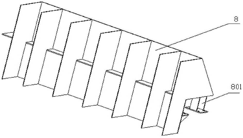 A directional cutting machine for sprouts