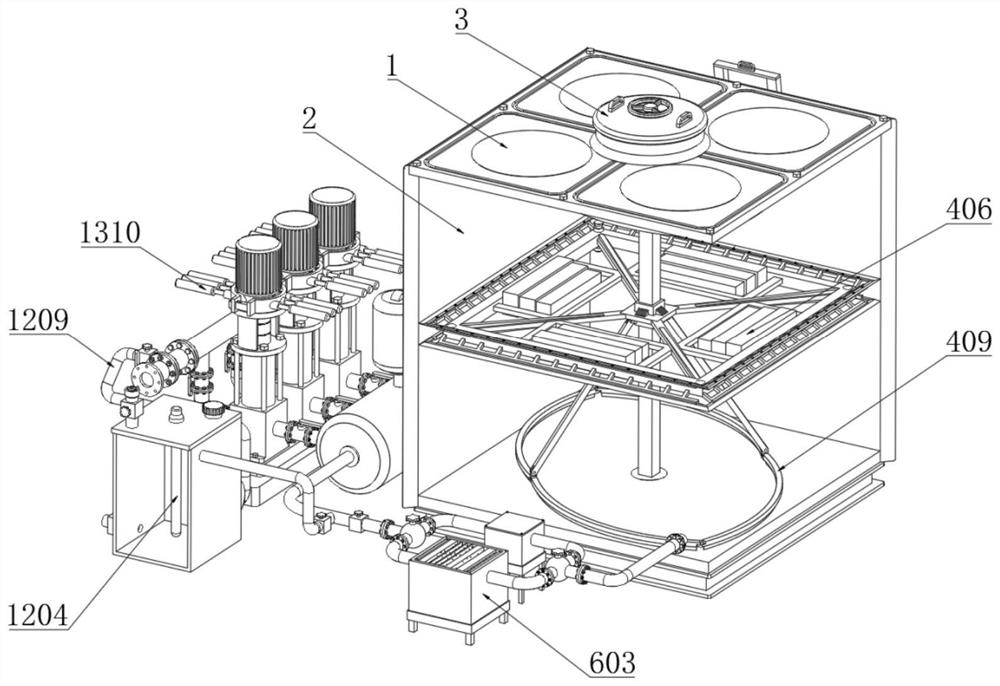 Novel smart water service water supply system