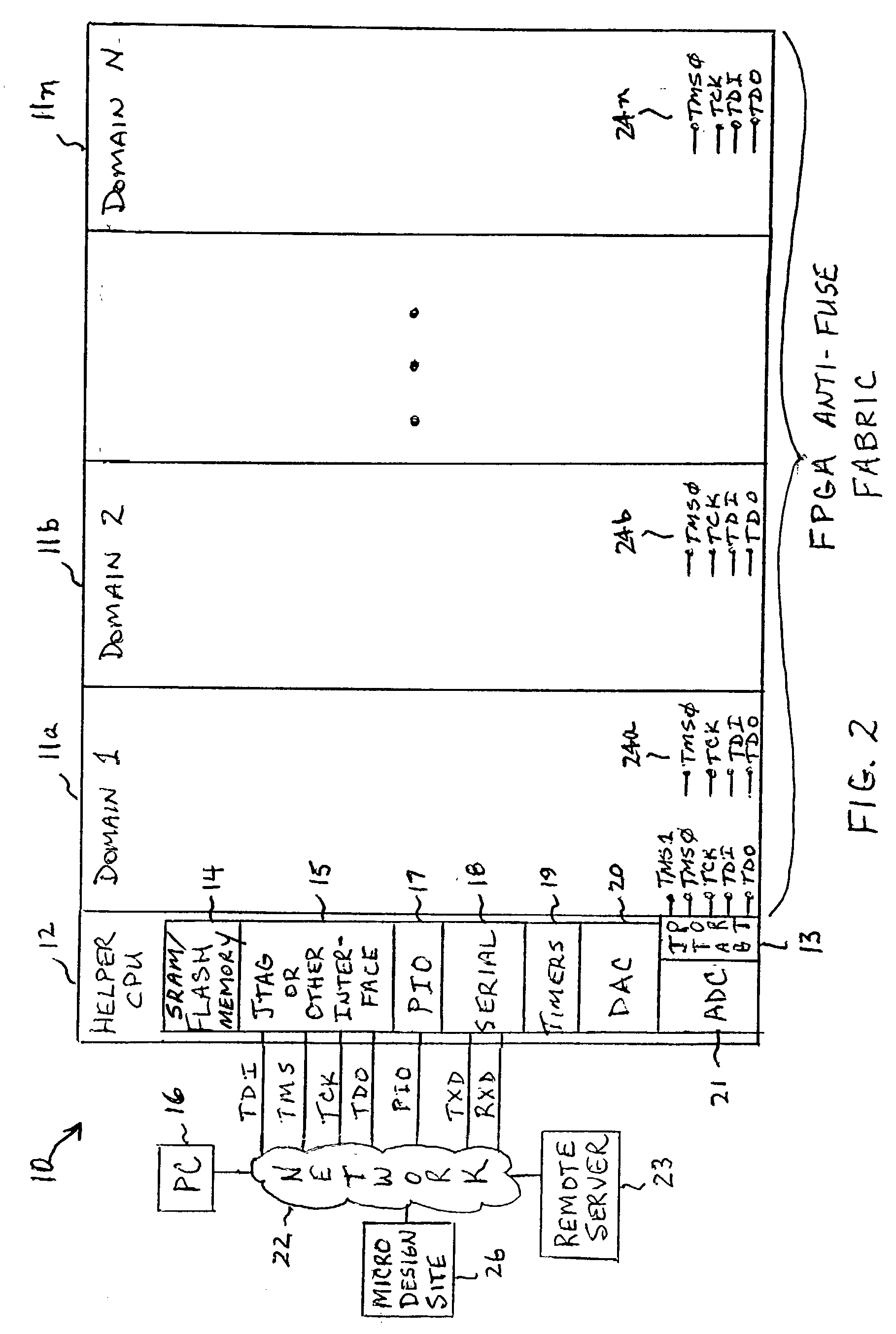 Self-programmable microcomputer and method of remotely programming same