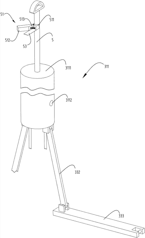 A feeding device with secondary feeding function