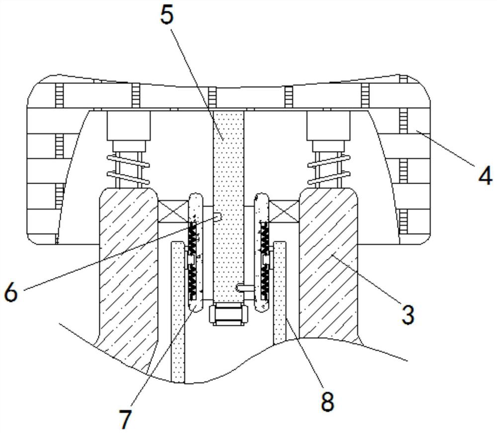 Novel computer intelligent manufacturing keyboard capable of avoiding key failure