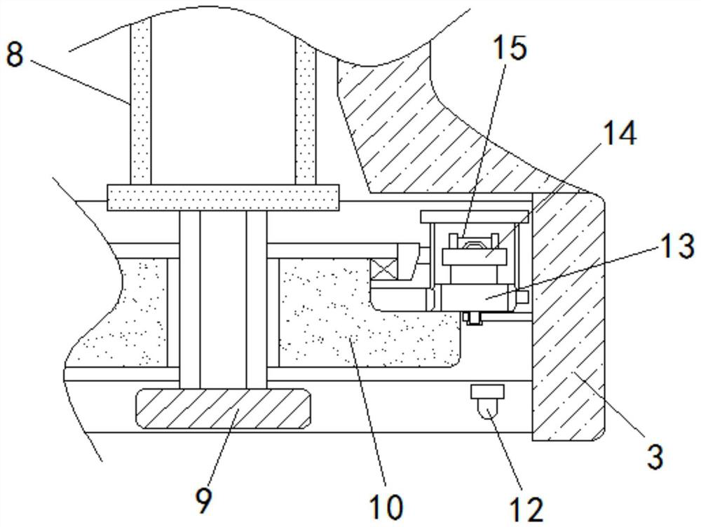 Novel computer intelligent manufacturing keyboard capable of avoiding key failure