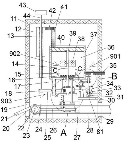 Vanishing cream automatic filling equipment with anti-excessive-dilution function