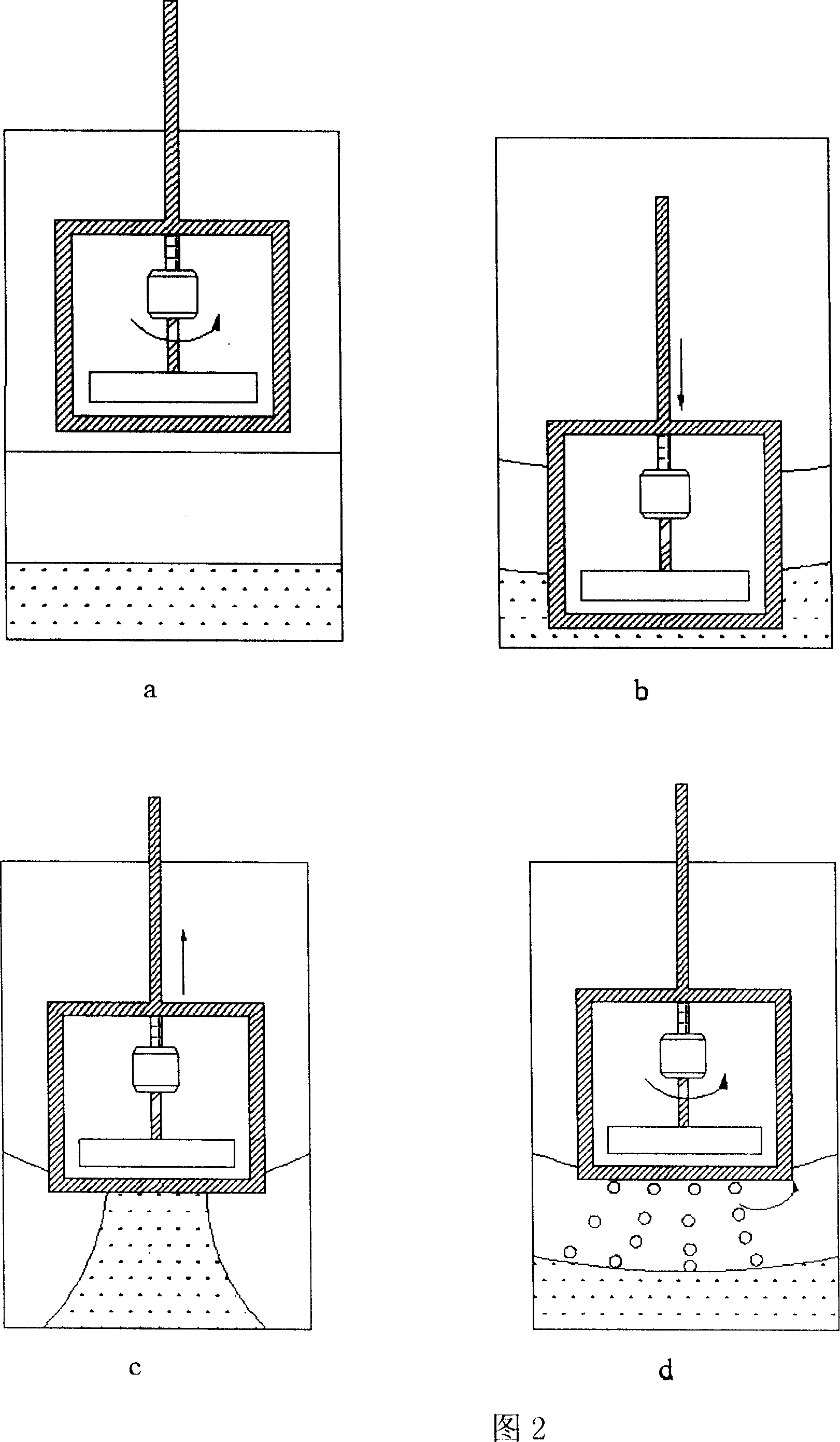 Method for extracting penicillin by magnetic ion liquid and reactor