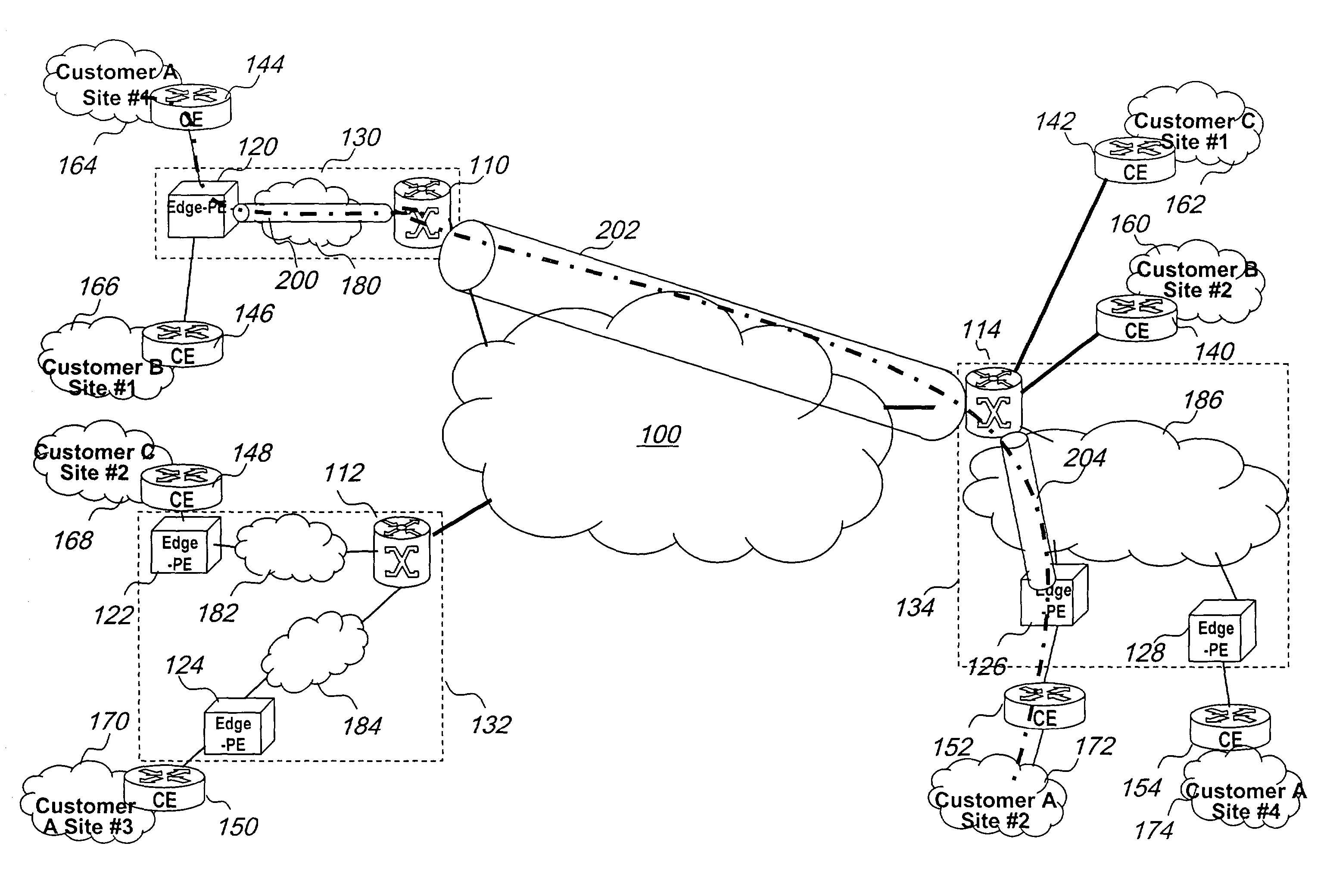 Label control method and apparatus for virtual private LAN segment networks