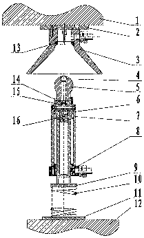 Pneumatic universal butt joint air supply device