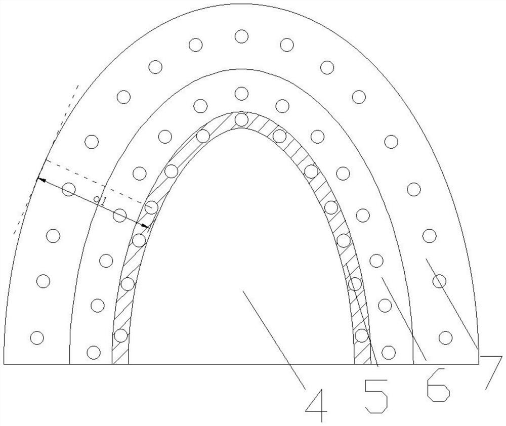 Large-section tunnel blasting construction method