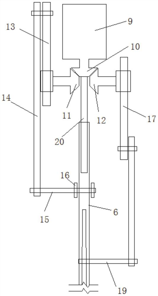 Cast-in-place pile hole side wall reinforcing device