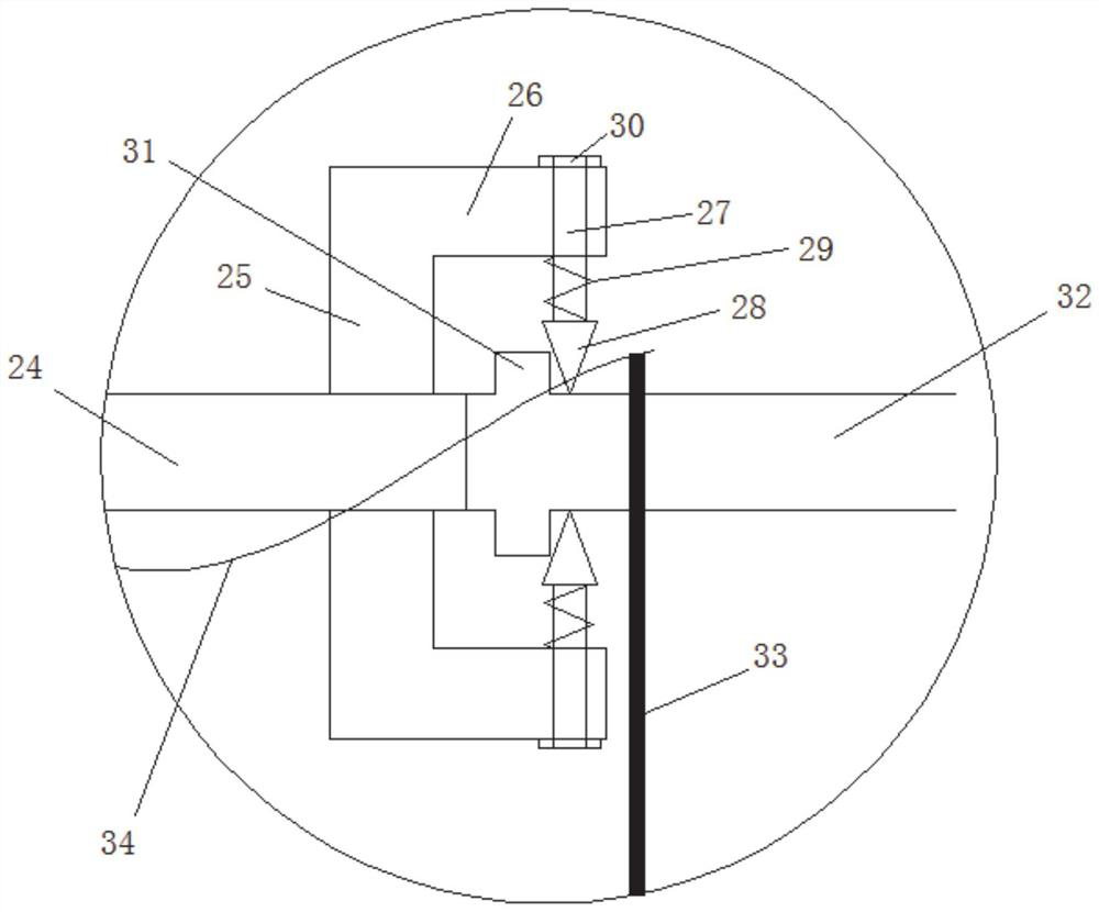 Cast-in-place pile hole side wall reinforcing device