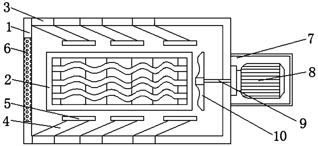 Lithium battery for electric vehicle with heat dissipation and dustproof function