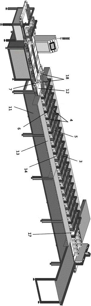 Roll paper screening and weight-balancing device as well as roll paper screening and weight-balancing method