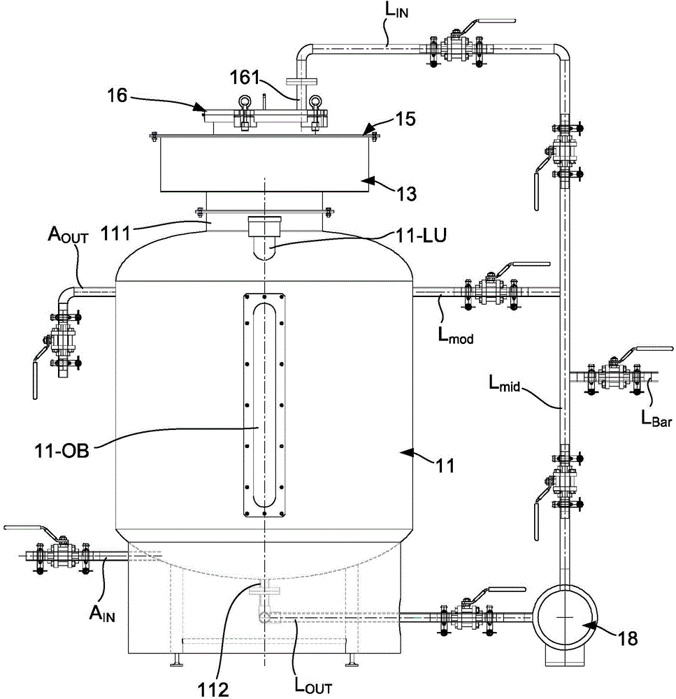 Liquid catalyzing system
