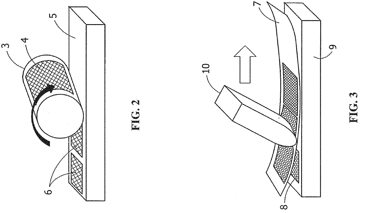 Ultrasonic consolidation of particulates in ink for functional coatings