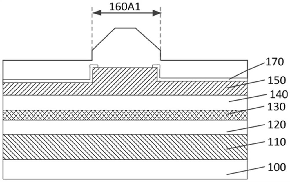 Lateral light mode control high-power semiconductor device and preparation method thereof