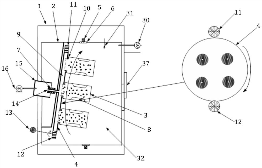 Vacuum microwave dehydration equipment and method