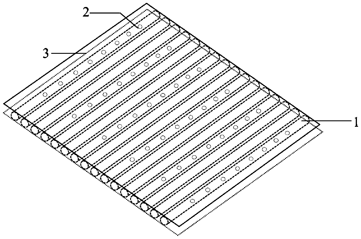 Novel ecological floating bed body