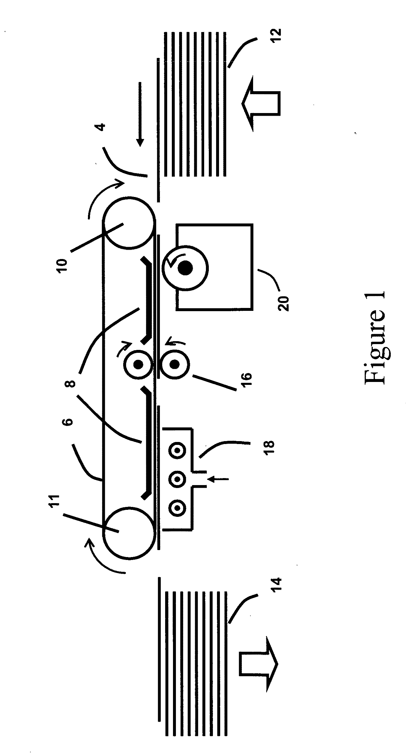Non-interactive electrostatic deposition of induction charged conductive powder