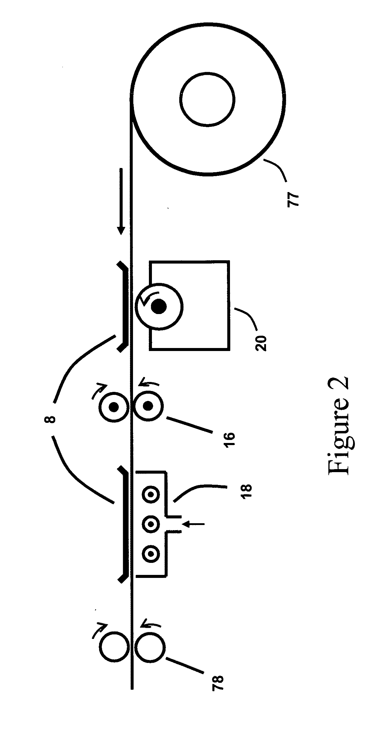 Non-interactive electrostatic deposition of induction charged conductive powder