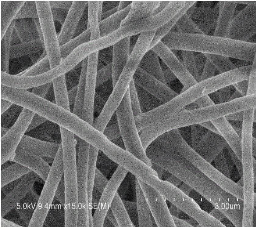 Preparing method and application of functional AOPAN-AA nanofiber membrane