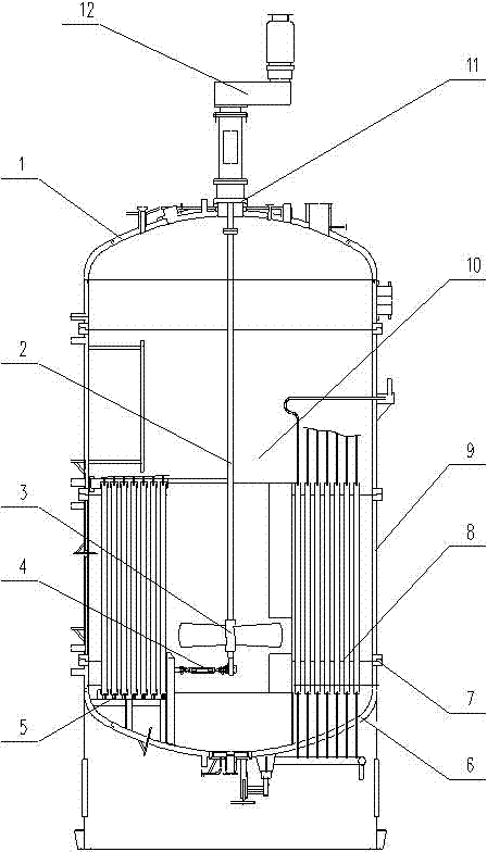 Esterification reactor