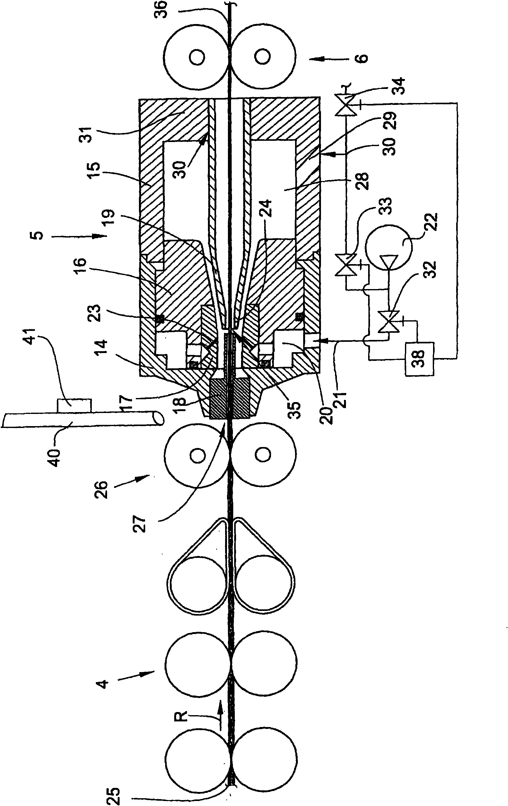 Air nozzle assembly having a joining apparatus