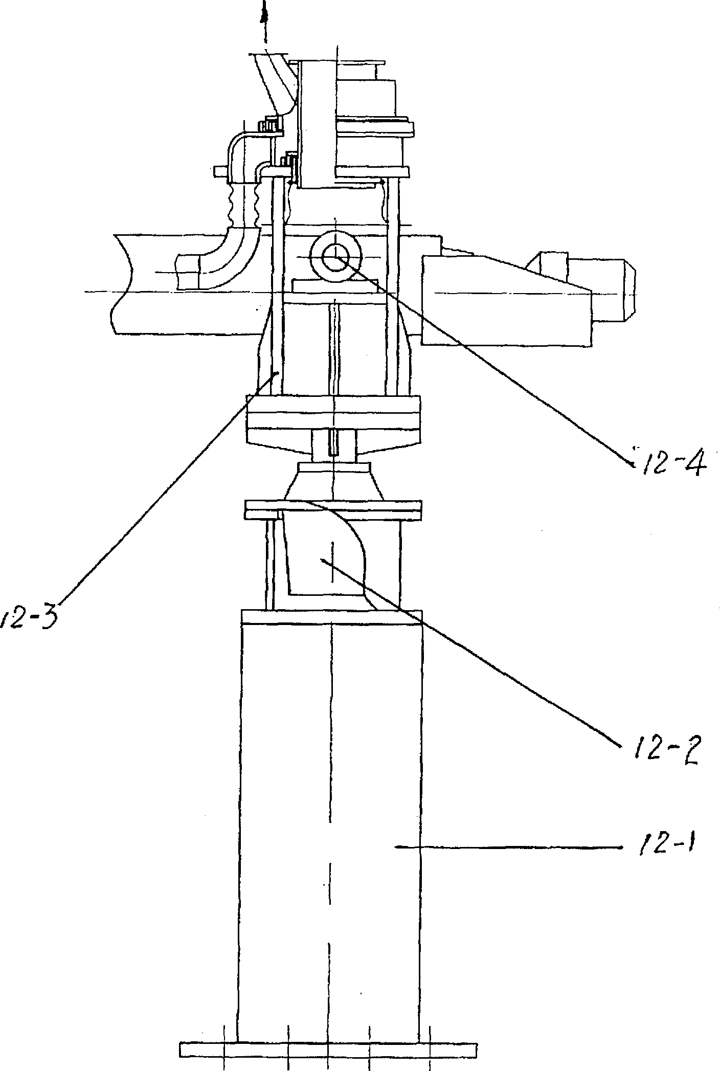 Dust-free carloader for discharging ash from gravitational duster of blast furnace