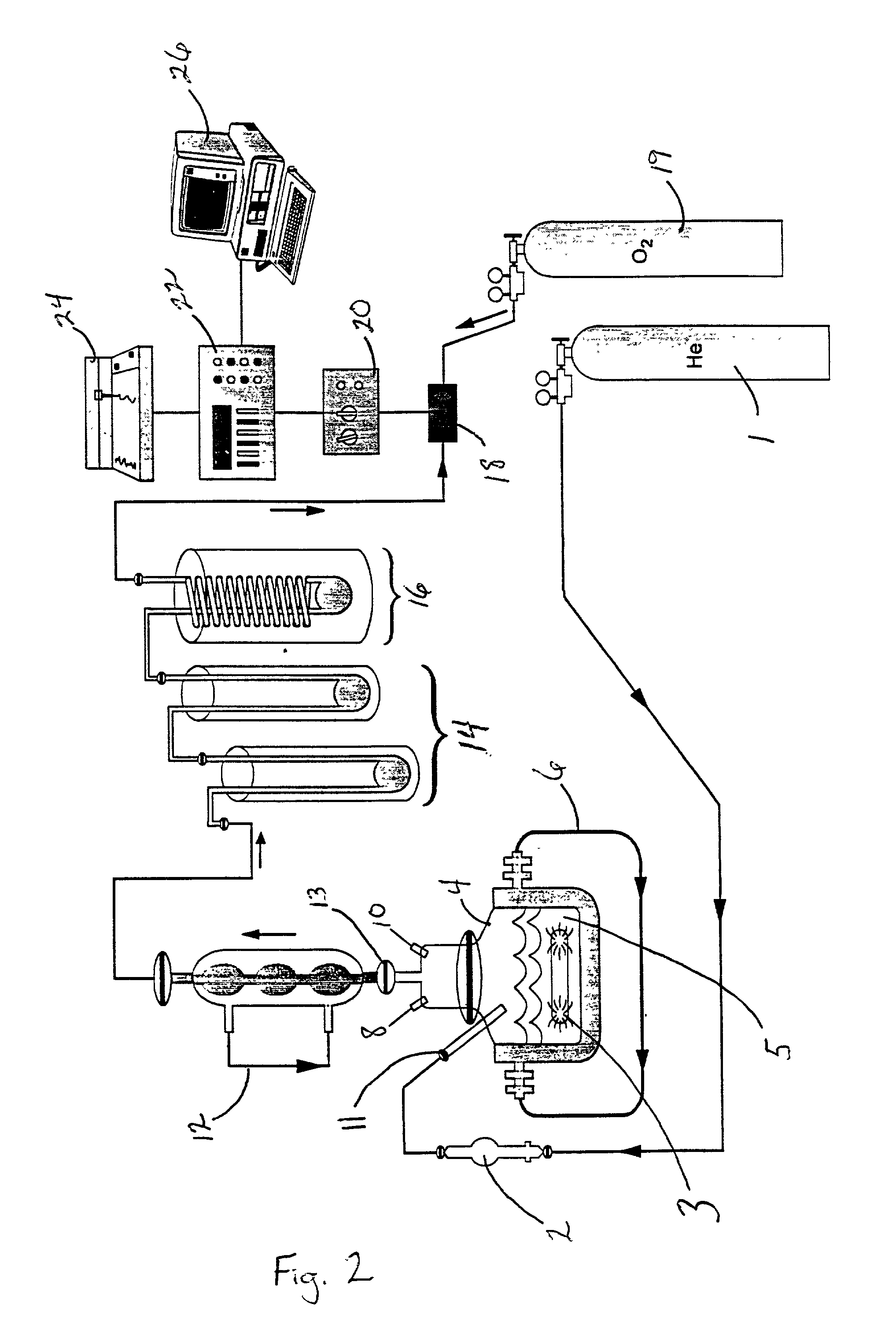 Hydrogen-powered energy-producing device and system for continous production of hydrogen