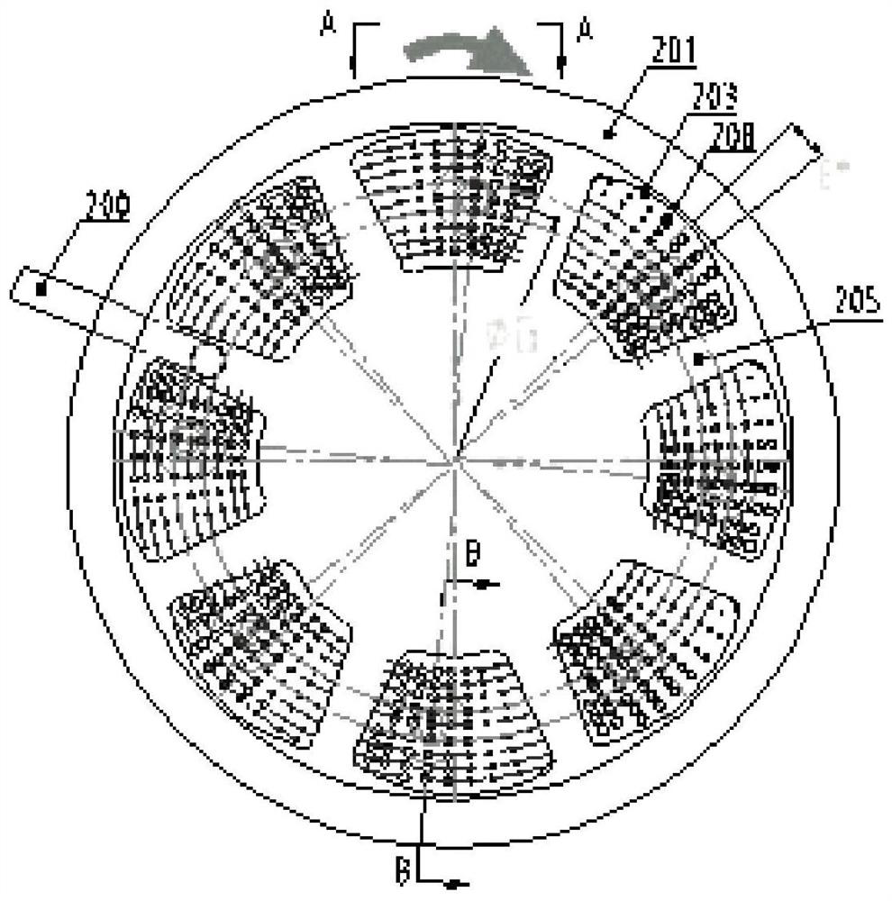 A gas bearing centrifugal compressor