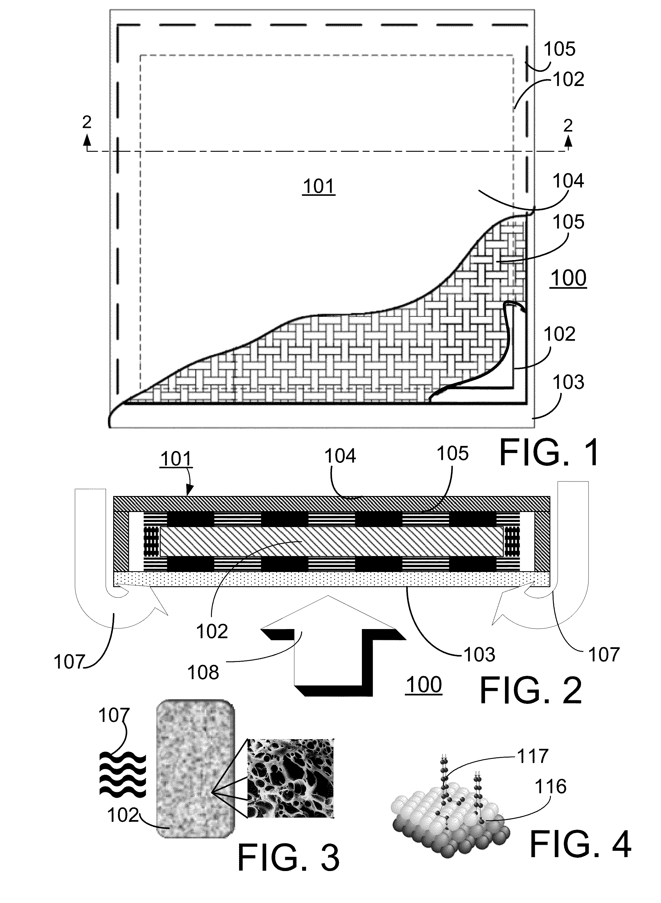 Biodegradable odor removing article and system