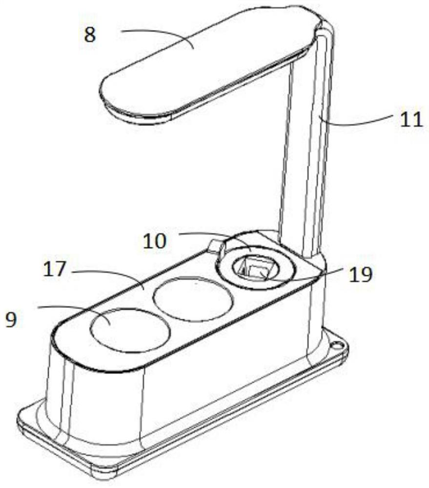 Multi-stage water tank device, method of use and plant growth machine