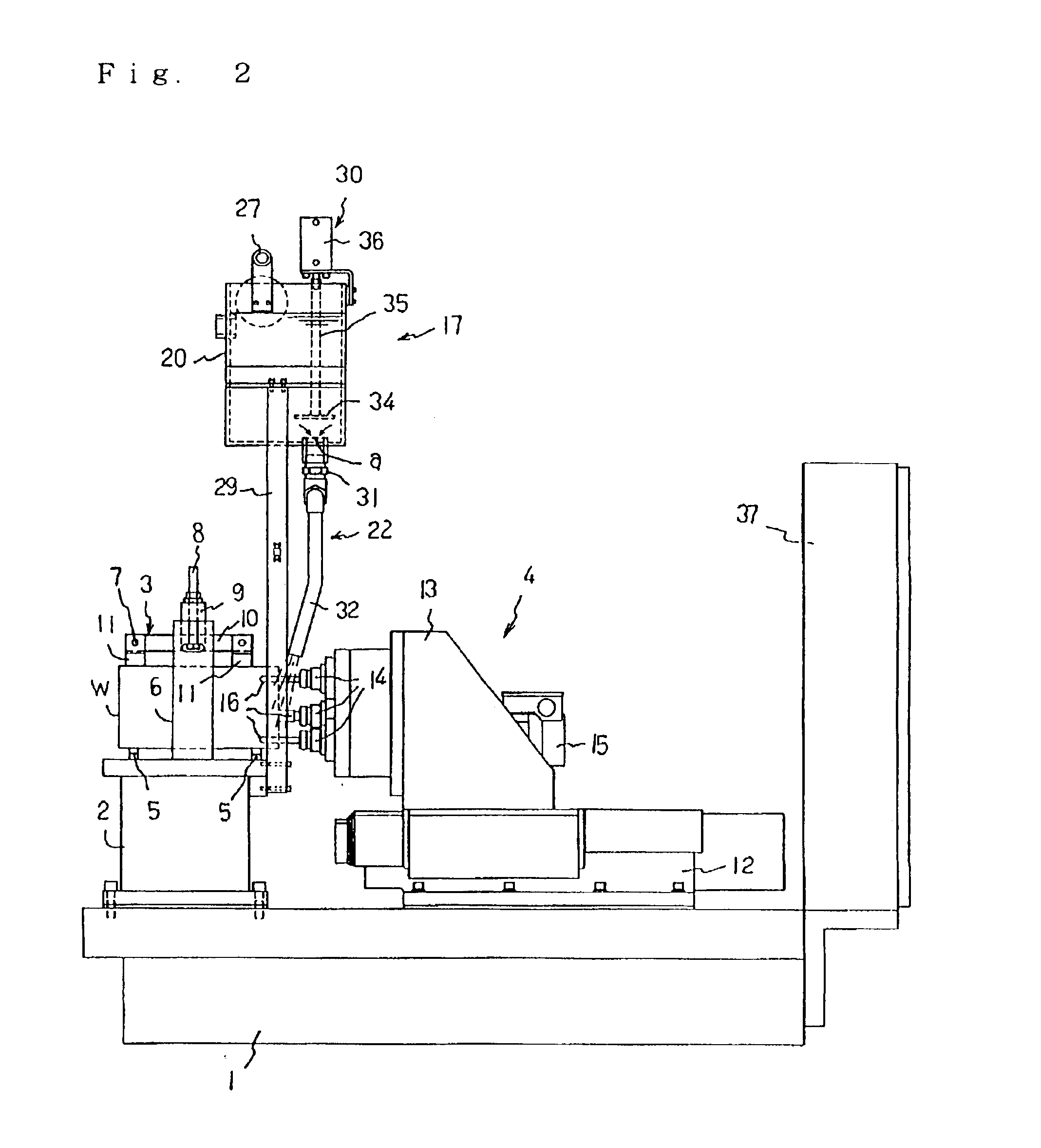 Method and apparatus for supplying process liquid for machine tool