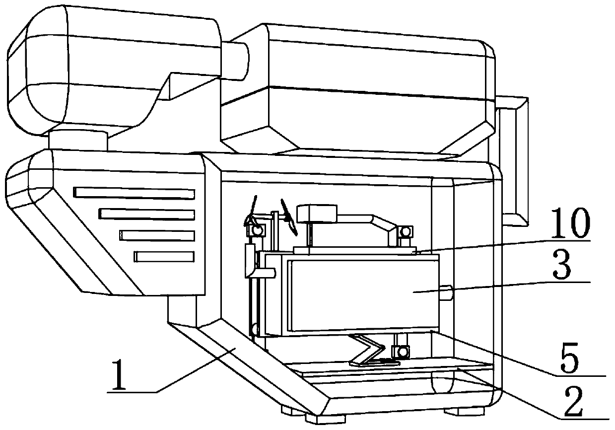 General gasoline engine with new silencer