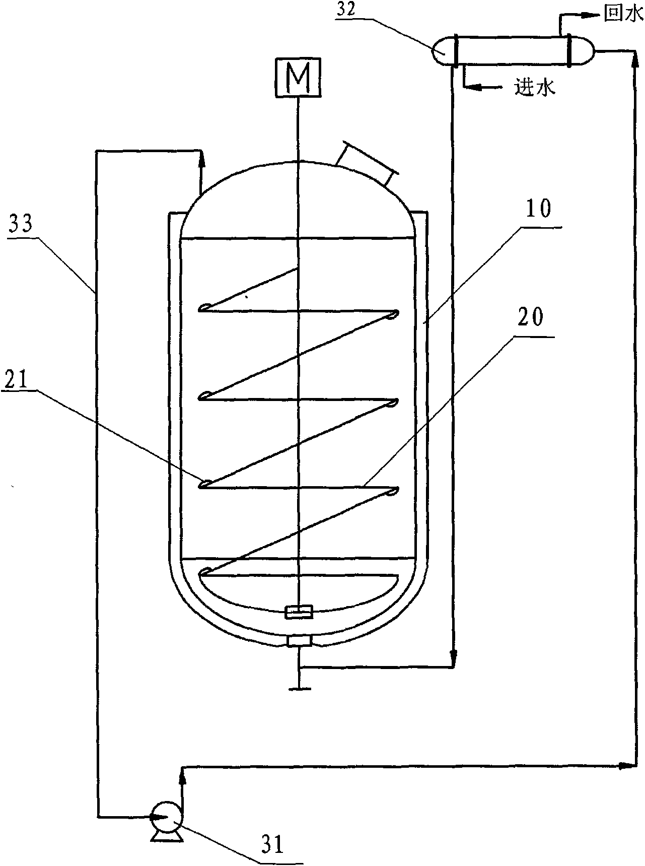 Polymeric kettle and thermal withdrawal mode thereof