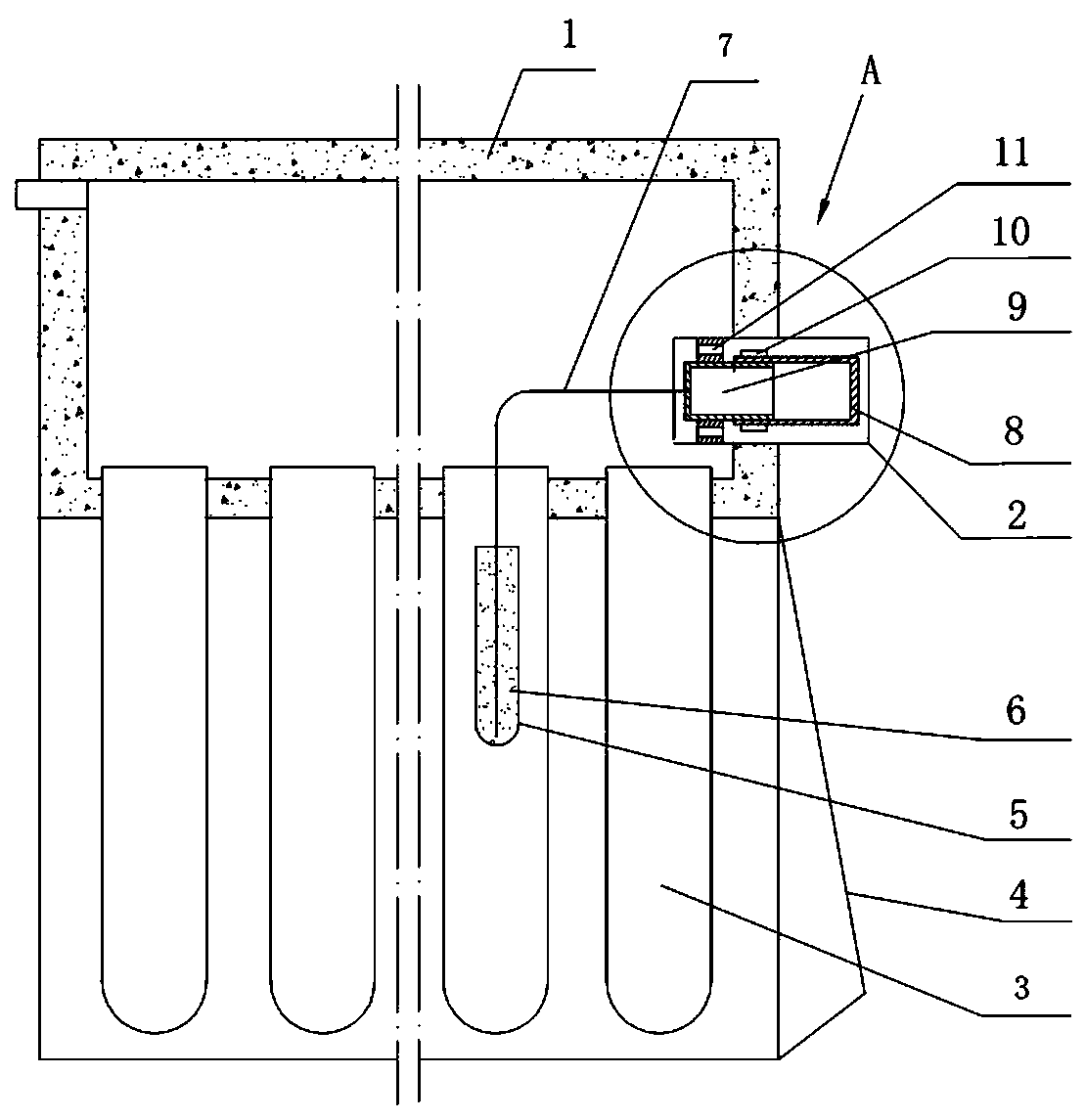 solar-heat-collecting-pipe-anti-burst-device-and-solar-water-heater