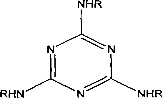 Synthetic method of triazine derivative