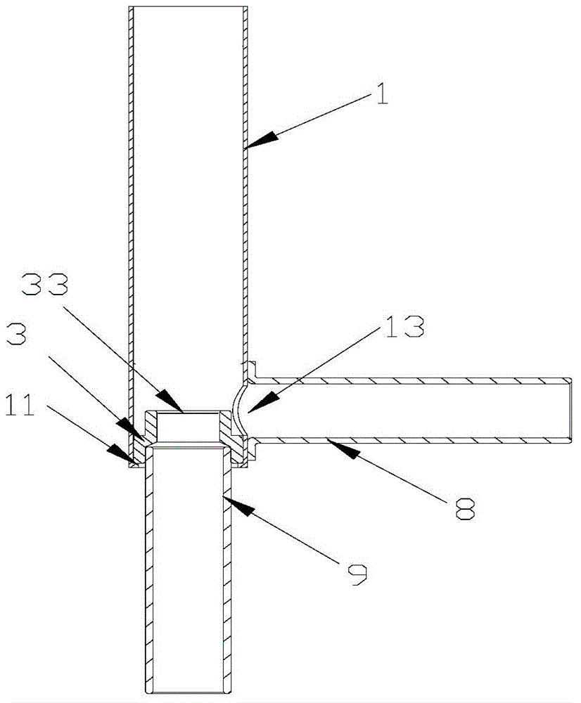 Pilot-operated type solenoid valve and combination method therefor