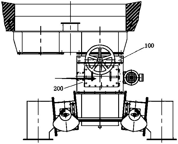 Anti-caking crushing valve