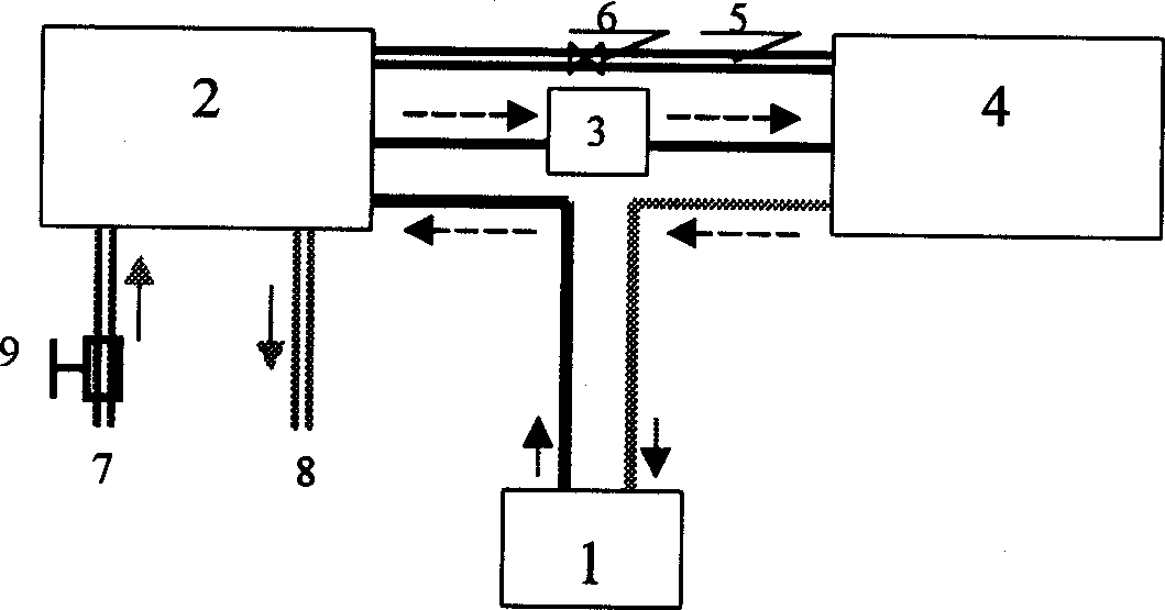 Instant heating type heat pump water heater