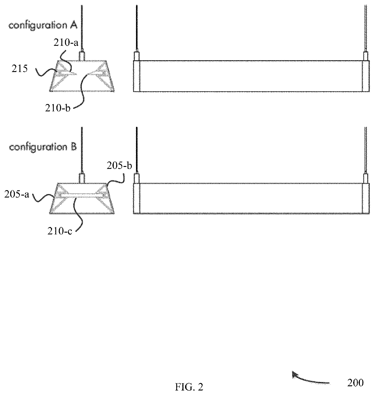 Waveguide lighting fixture providing ambient light