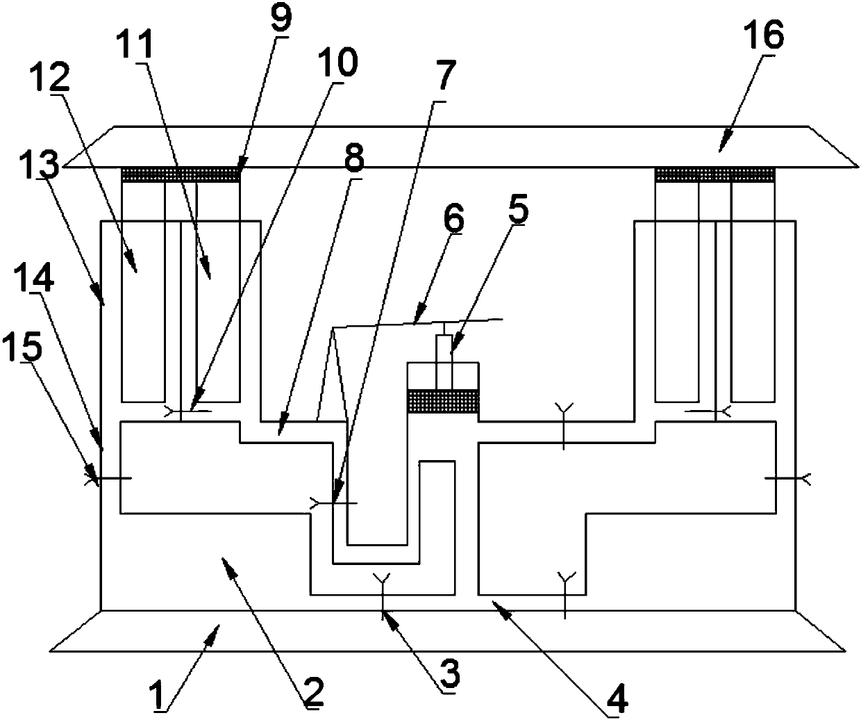 Supporting rack with manually-adjusted height