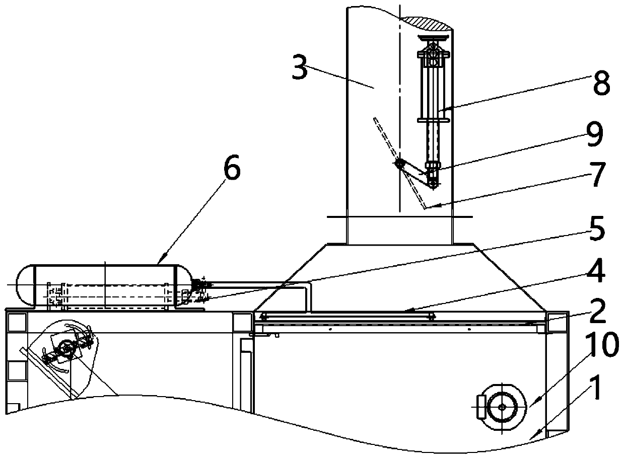 Online blowing dust removal system and control method thereof