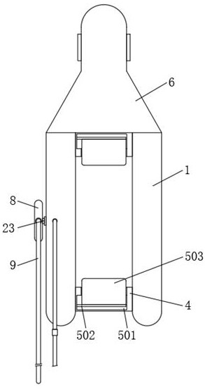 Nylon pulley convenient to rotate and stabilize