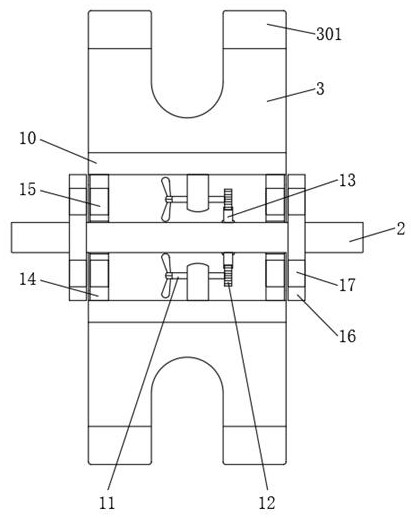 Nylon pulley convenient to rotate and stabilize