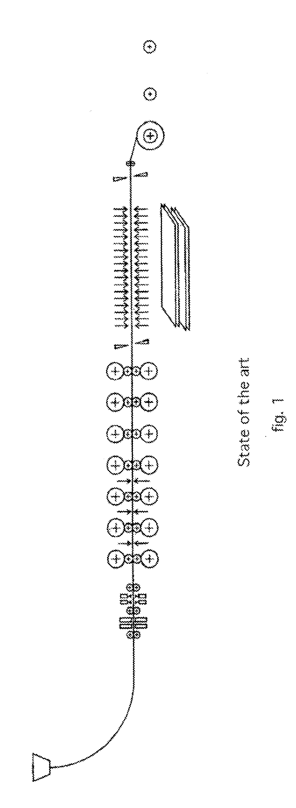 Method and plant for the production of flat rolled products