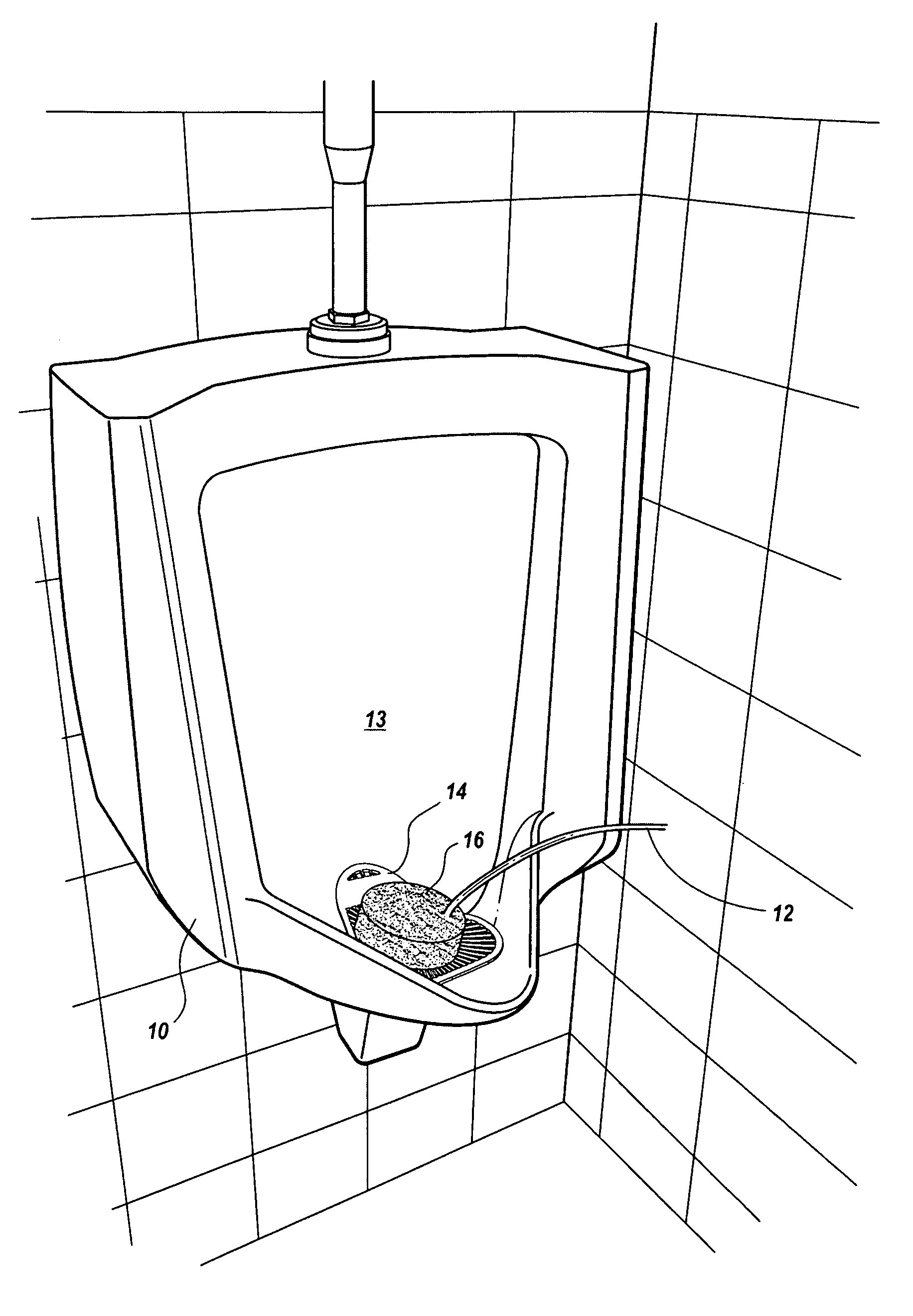 Fibrous Urinal Splash Prevention