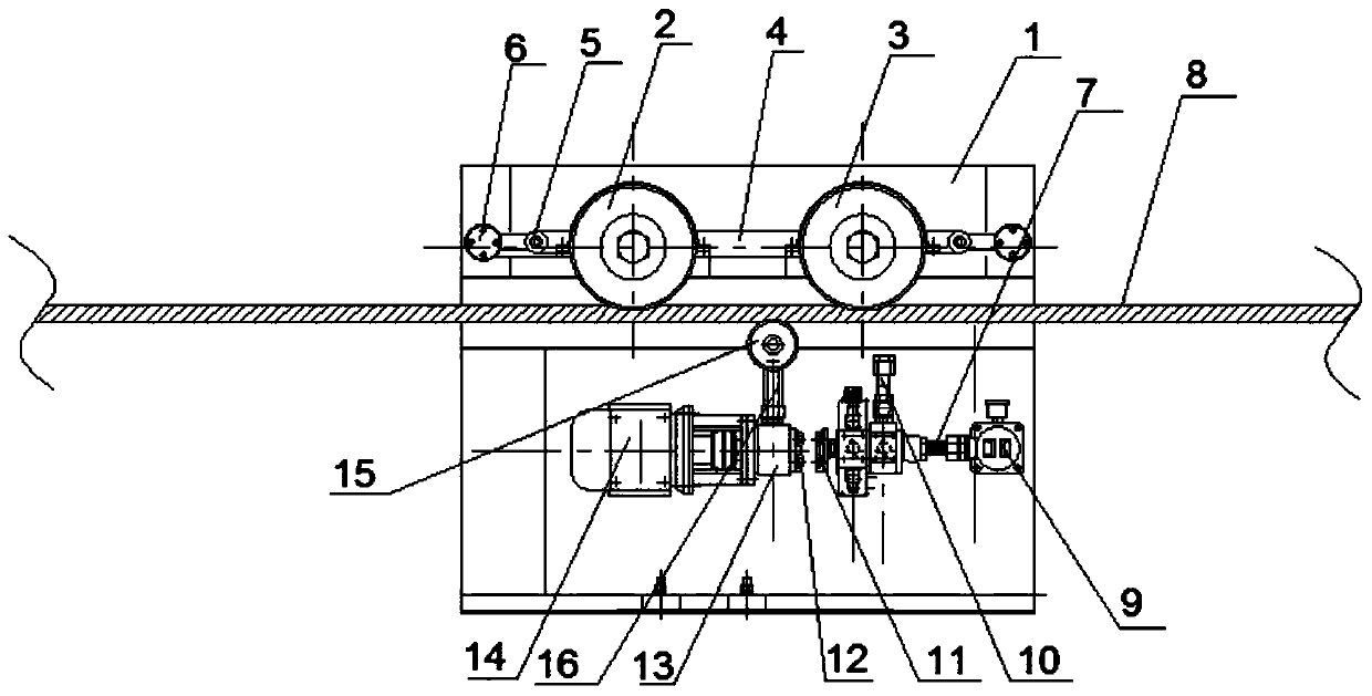 Intelligent inspection device for overhead power line