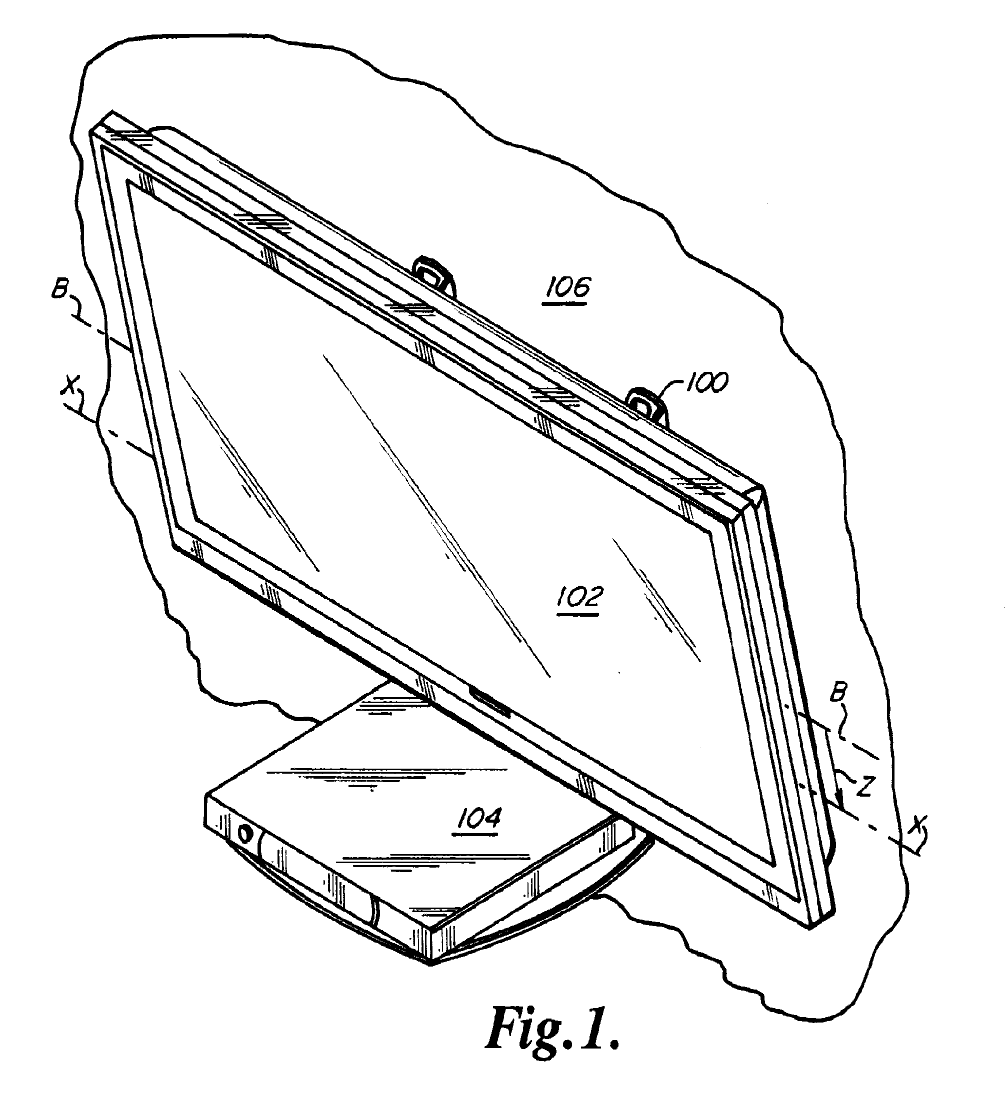 Display mount with post-installation adjustment features